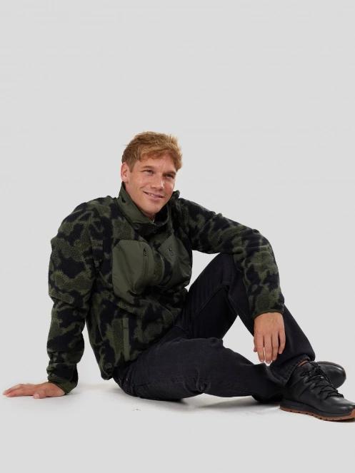 Fundango Haven Hybrid Jacket herren hybrid-midlayer Schwarz 4