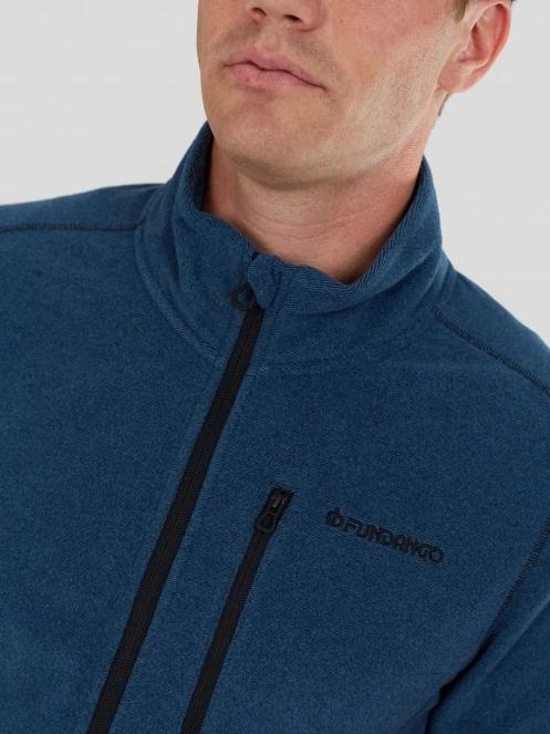Fundango Jeffrey Fleece Jacket herren fleecepullover dunkelblau 6