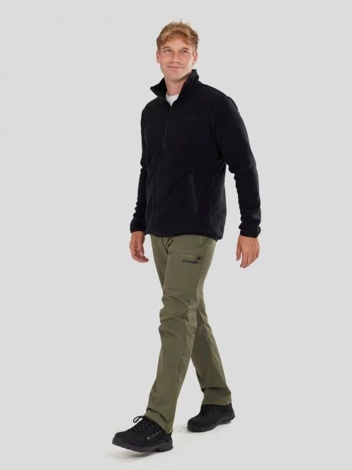 Fundango Nestor II Fleece Jacket herren fleecepullover Schwarz 4