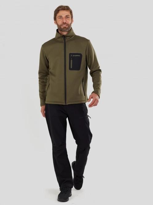 Fundango Revolution Fullzip Fleece herren fleecepullover grün 4