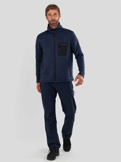 Fundango Revolution Fleece Jacket herren fleecepullover dunkelblau 4