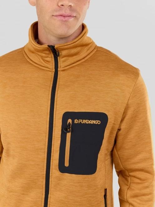 Fundango Revolution Fleece Jacket herren fleecepullover orange 6