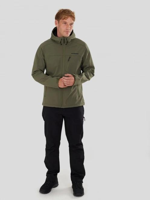 Fundango Fairbanks Softhsell Jacket herren softshelljacken oliv 4