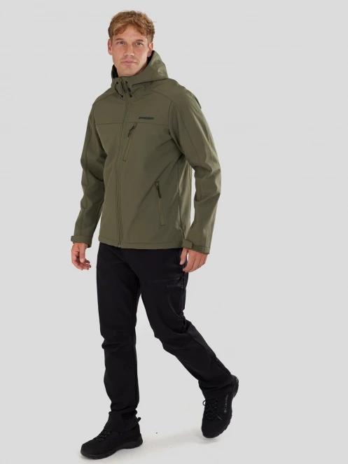 Fundango Fairbanks Softhsell Jacket herren softshelljacken oliv 5