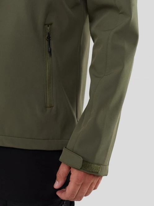 Fundango Fairbanks Softhsell Jacket herren softshelljacken oliv 6