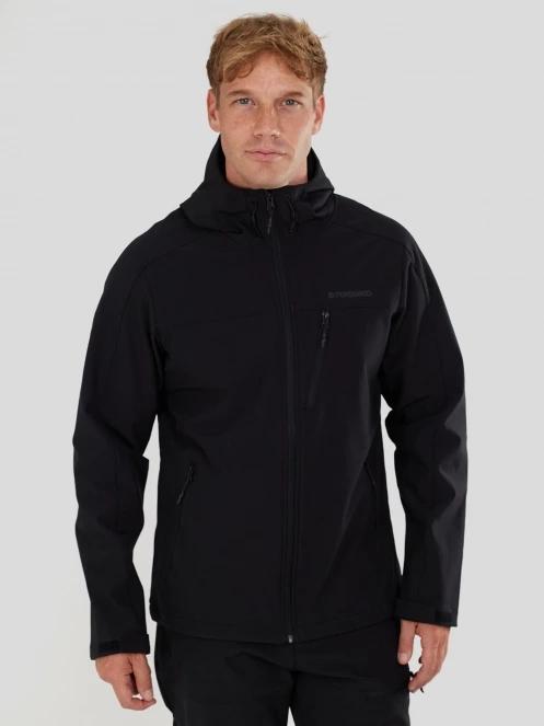 Fundango Fairbanks Softhsell Jacket herren softshelljacken Schwarz 2