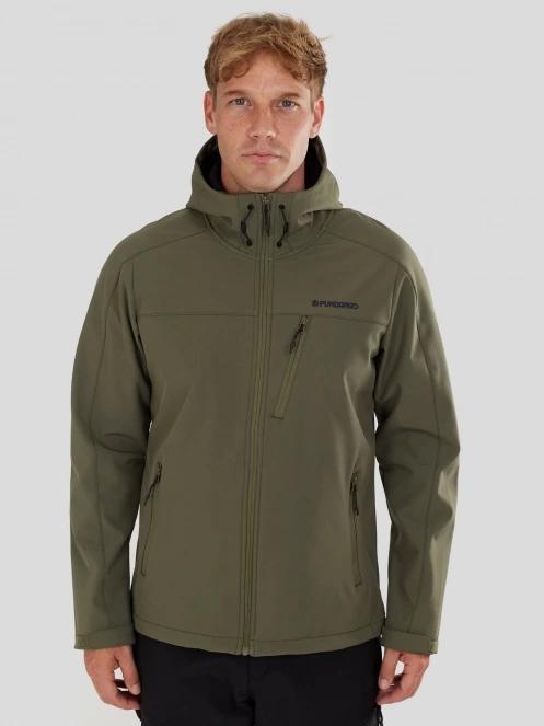 Fundango Fairbanks Softshell Jacket herren softshelljacken oliv 2