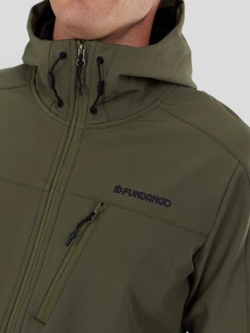 Fundango Fairbanks Softshell Jacket herren softshelljacken oliv 9