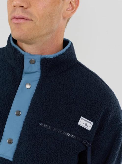 Fundango Phoenix Fleece Jacket herren fleecepullover dunkelblau 6