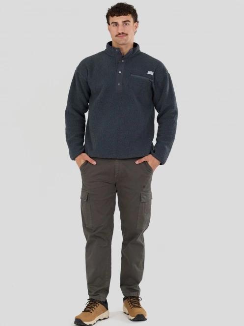 Fundango Phoenix Fleece Jacket herren fleecepullover grau 4