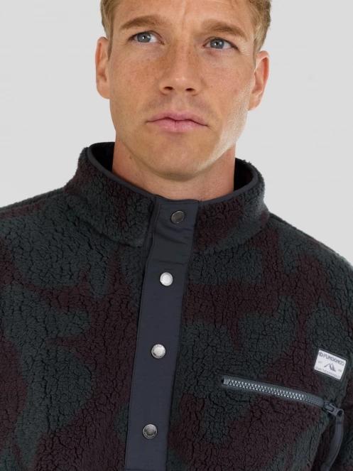 Fundango Phoenix Fleece Jacket herren fleecepullover grau 6