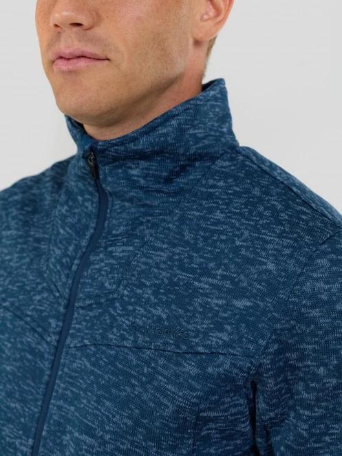 Fundango Cruz Knit Fleece Jacket herren fleecepullover dunkelblau 5