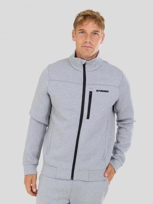 Fundango Soren Fleece Jacket herren fleecepullover grau 2