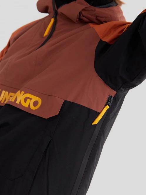 Fundango Burnaby Logo Anorak herren skijacke rot 8