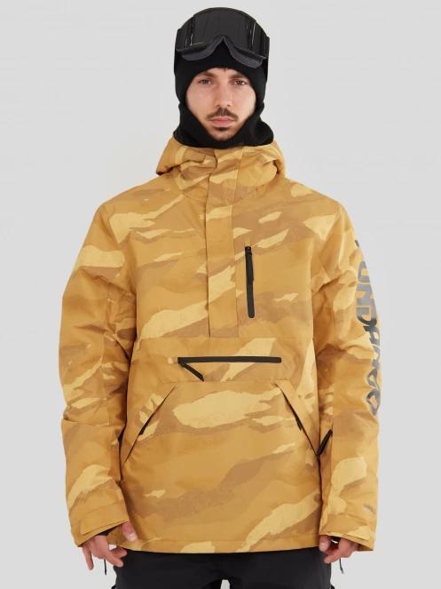 Fundango Tilbury Logo Anorak herren skijacke orange 2