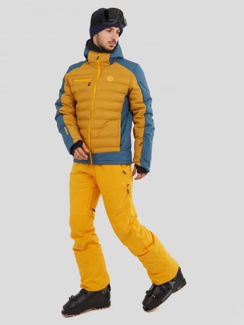 Fundango Orion Padded Jacket herren gesteppt skijacke braun 4