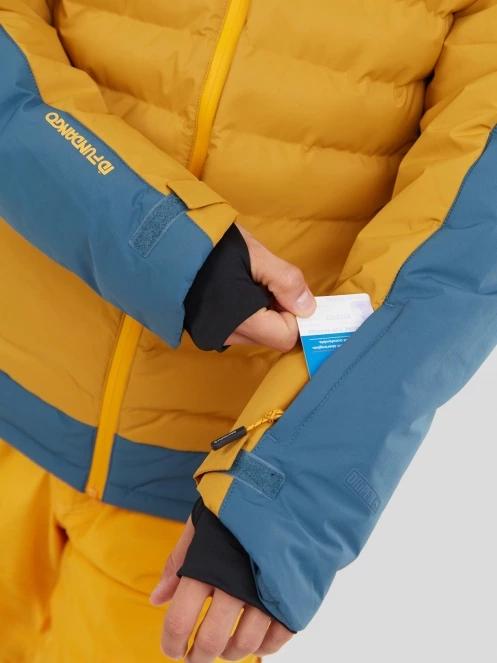 Fundango Orion Padded Jacket herren gesteppt skijacke braun 6