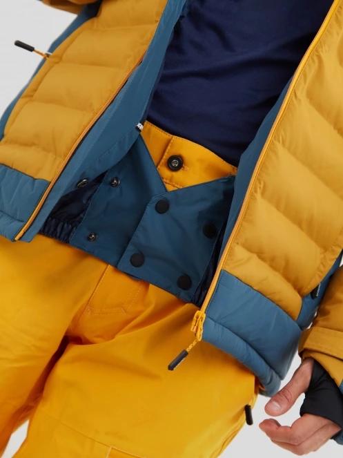 Fundango Orion Padded Jacket herren gesteppt skijacke braun 10