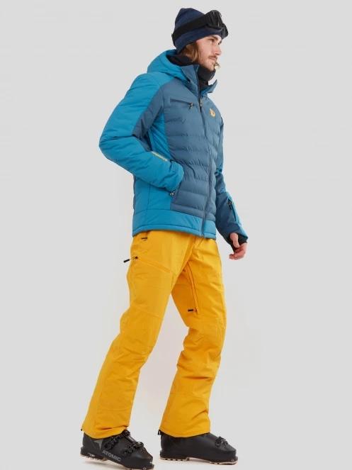 Fundango Orion Padded Jacket herren gesteppt skijacke blau 4