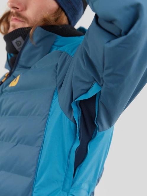 Fundango Orion Padded Jacket herren gesteppt skijacke blau 8