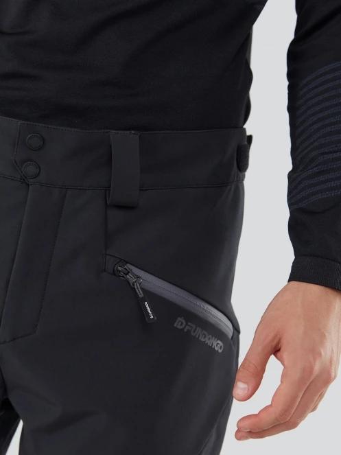 Fundango Rob Softshell Pants herren softshellhose Schwarz 5