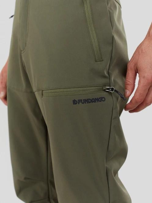 Fundango Akira II Softshell Pants herren softshellhose oliv 7