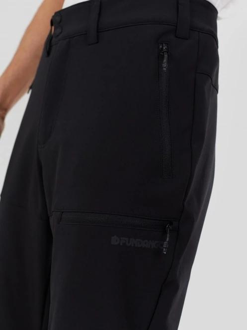 Fundango Akira II Softshell Pants herren softshellhose Schwarz 7