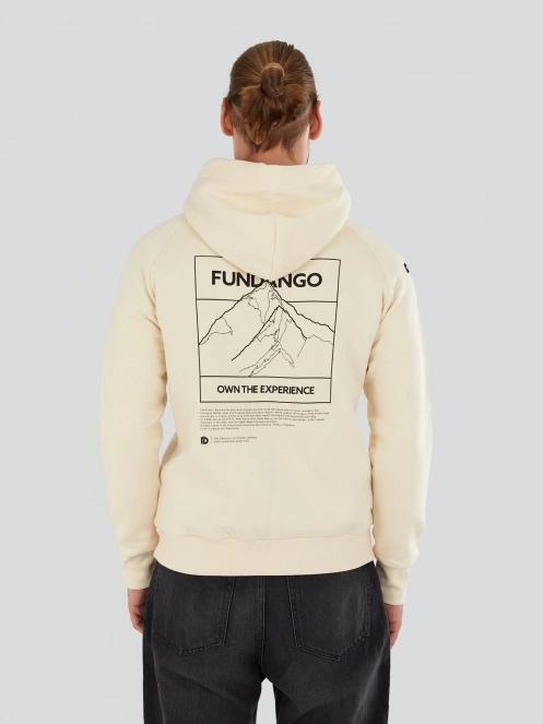 Fundango Talis Hooded Sweatshirt herren kapuzenpullover sand 3