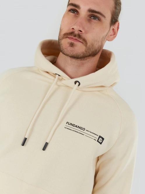 Fundango Talis Hooded Sweatshirt herren kapuzenpullover sand 6