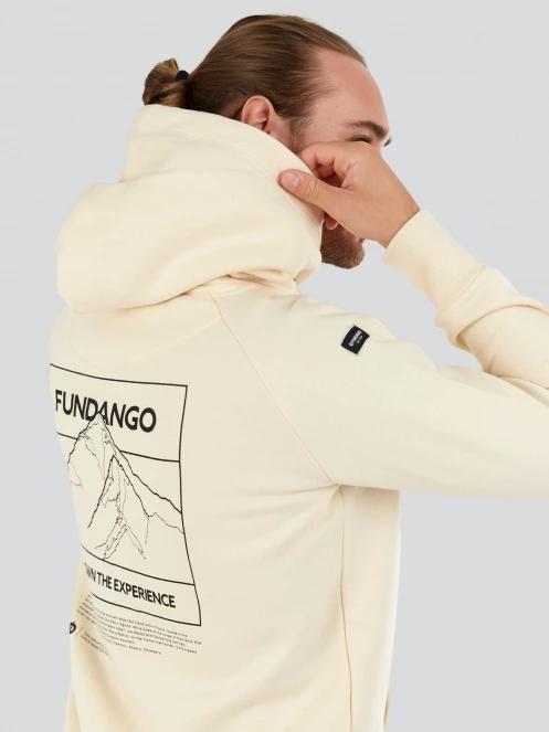 Fundango Talis Hooded Sweatshirt herren kapuzenpullover sand 8