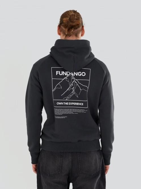 Fundango Talis Hooded Sweatshirt herren kapuzenpullover grau 3
