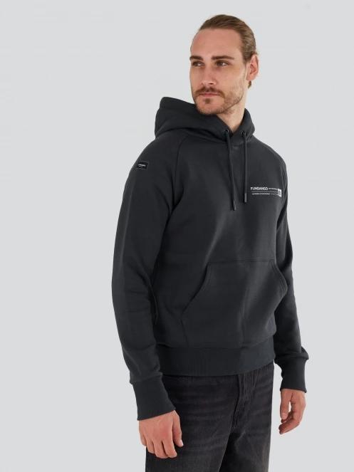 Fundango Talis Hooded Sweatshirt herren kapuzenpullover grau 5