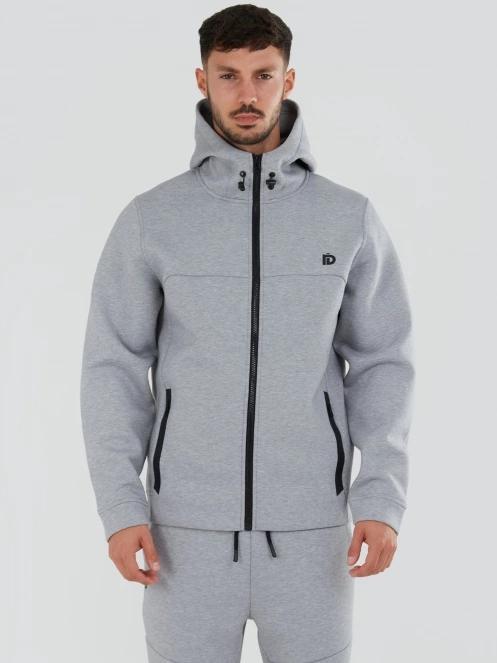 Fundango Hamal Tech Hoodie herren kapuzenpullover grau 2