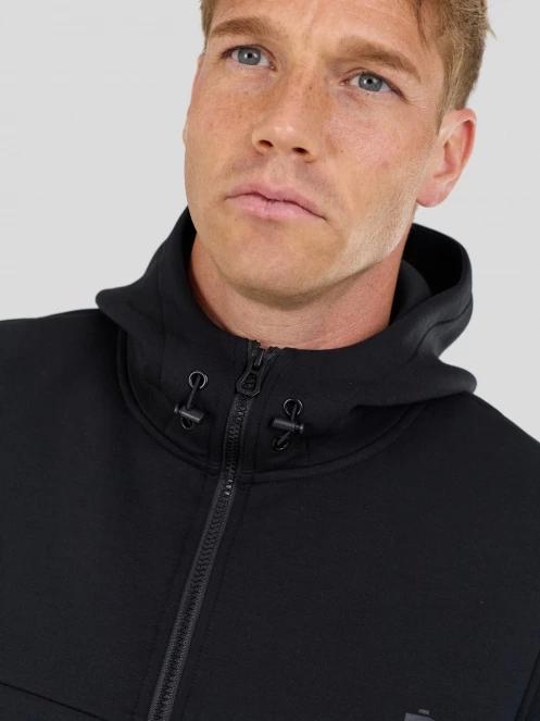 Fundango Hamal Tech Hoodie herren kapuzenpullover Schwarz 5