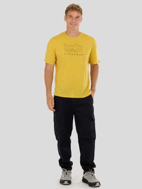 Fundango Wanaka Merino T-shirt herren t-shirt gelb 4