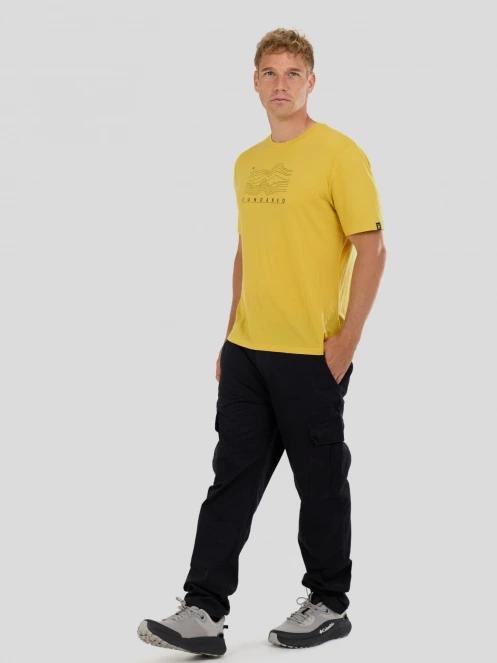 Fundango Wanaka Merino T-shirt herren t-shirt gelb 5