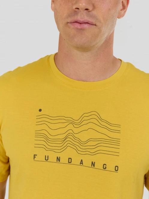 Fundango Wanaka Merino T-shirt herren t-shirt gelb 6