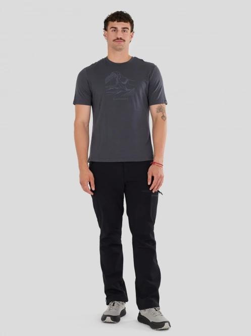 Fundango Wanaka Merino T-shirt herren t-shirt grau 4