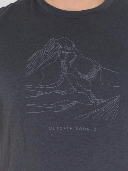 Fundango Wanaka Merino T-shirt herren t-shirt grau 7