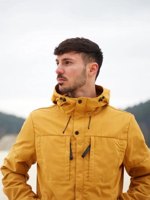 Fundango Managa jacket herren übergangsjacke gelb 10