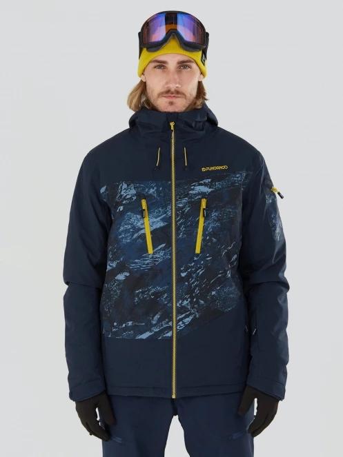 Fundango Privet Allmountain Jacket herren skijacke dunkelblau 2