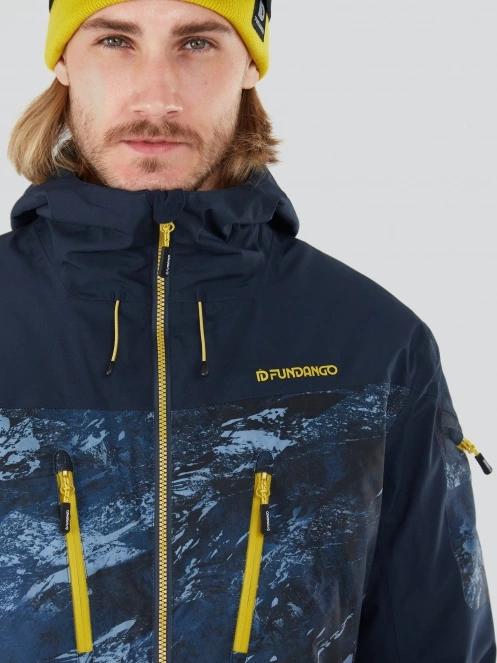 Fundango Privet Allmountain Jacket herren skijacke dunkelblau 7