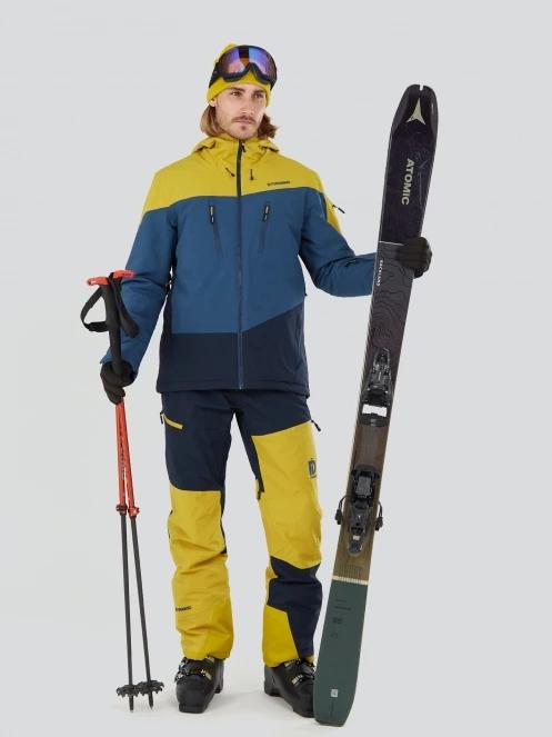 Fundango Privet Allmountain Jacket herren skijacke gelb 4