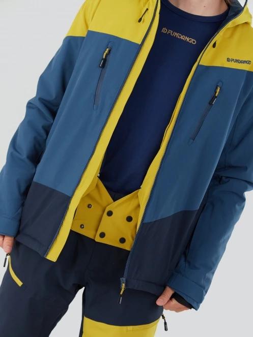 Fundango Privet Allmountain Jacket herren skijacke gelb 9