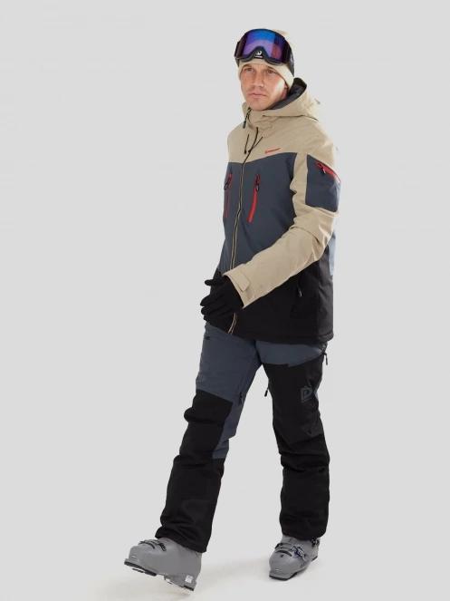 Fundango Privet Allmountain Jacket herren skijacke sand 6