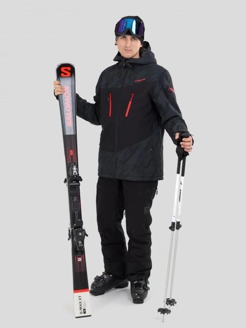 Fundango Privet Allmountain Jacket herren skijacke Schwarz 4