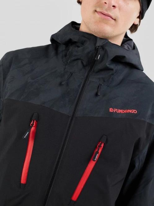 Fundango Privet Allmountain Jacket herren skijacke Schwarz 6