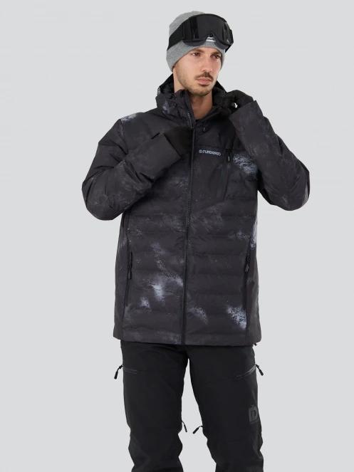 Fundango Fairfield Padded Jacket herren gesteppt skijacke Schwarz 6