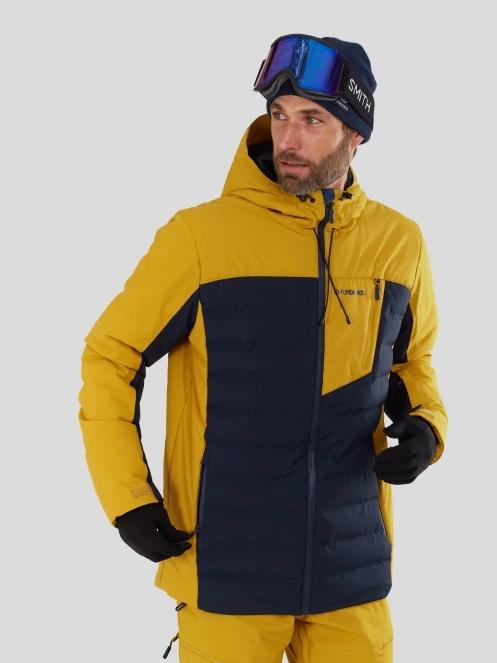 Fundango Fairfield Padded Jacket herren gesteppt skijacke dunkelblau 2