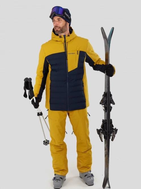 Fundango Fairfield Padded Jacket herren gesteppt skijacke dunkelblau 4